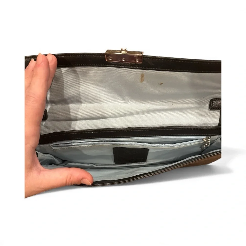 Coach black y2k shoulder bag
